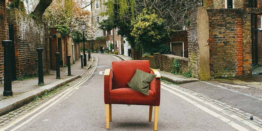 A Perfectly Placed Throw Pillow