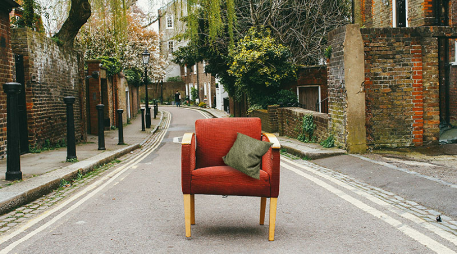 A Perfectly Placed Throw Pillow